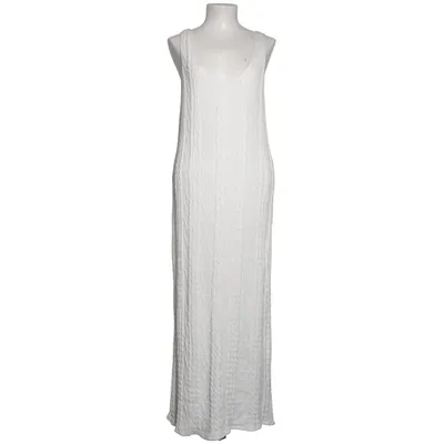 Klänning (Vit) från Zara Elastan, Polyester, Viskos