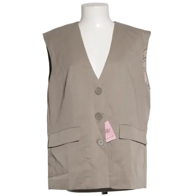 Väst (Beige) från PrettyLittleThing Elastan, Polyester, Viskos