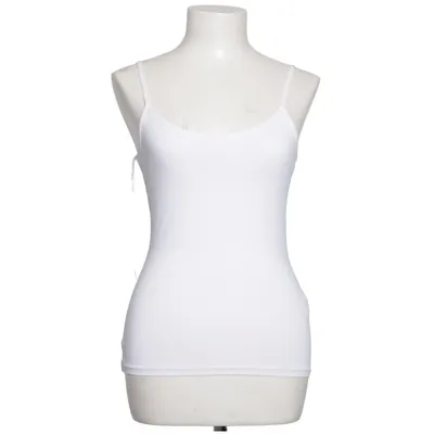 Tank­top (Weiß) von Zara Elasthan, Polyamid