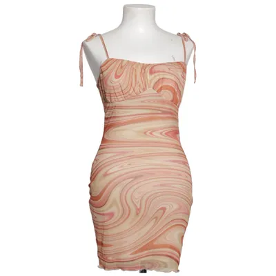 Klänning (Beige, Flerfärgad) från About You Elastan, Polyester, Viskos