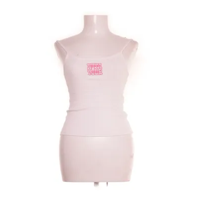 Crop top (Hvid) fra Planet NUSA Bomuld, Elastan