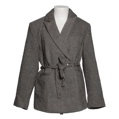 Blazer (Gris) de YAS Polyester recyclé, Laine