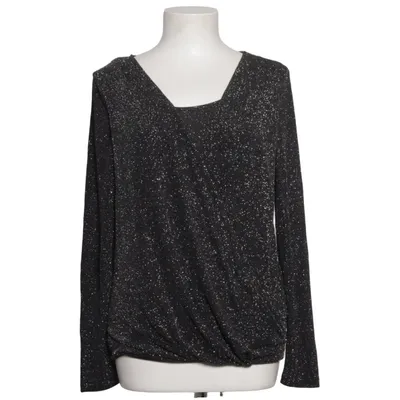 Omlottblus (Svart, Silverfärgad) från Sara Louise Elastan, Nylon