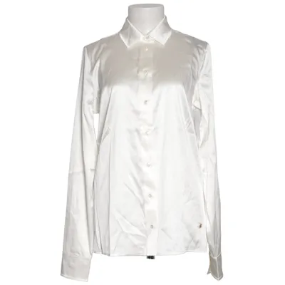 Shirt (White) from ÉTERNE Elastane, Silk