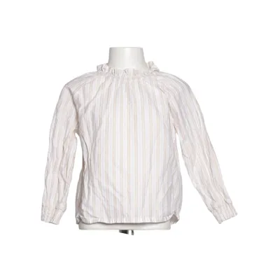 Bluse (Hvid, Gul) fra Friends Økologisk bomuld, Polyester