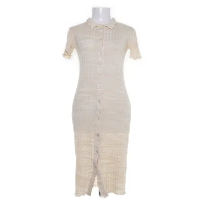 Klänning (Beige) från Zara Bomull, Polyester