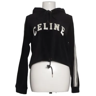 Huvtröja (Svart, Vit) från Celine Bomull, Polyamid