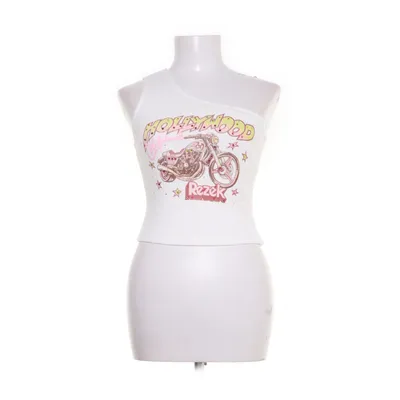 Crop top (White) from Rezek Cotton