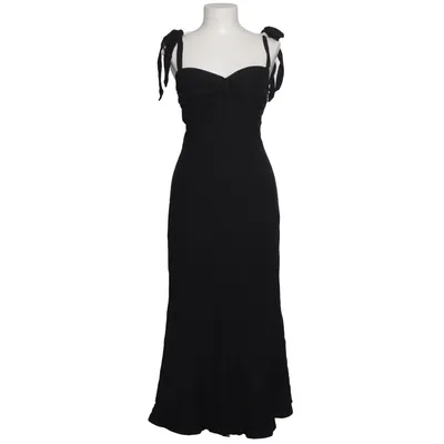 Maxi dress (Black) from Adoore Elastane, Linen, Polyester, Viscose