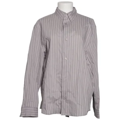 Skjorta (Grå, Vit) från Zara Bomull, Polyamid