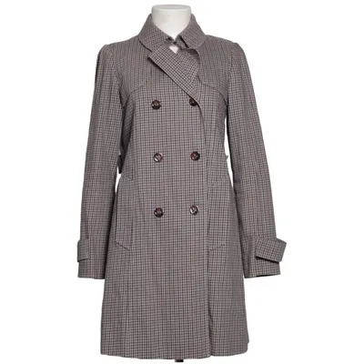 Trenchcoat (Brun, Hvid) fra Max & Co. Acetat, Bomuld, Viscose