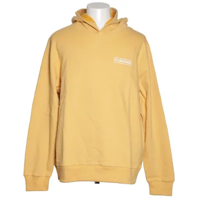 Huvtröja (Sivan, Mineral Yellow Melange) från Elbsand Bomull, Polyester
