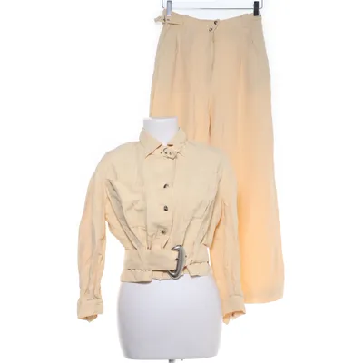 Set (Yellow) from Thierry Mugler Viscose, Linen