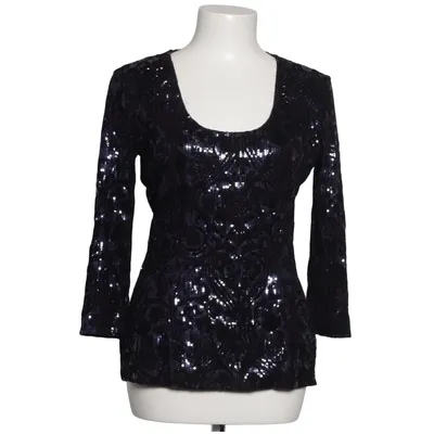 Topp (Svart, Lila) från Roberto Cavalli Elastan, Polyamid, Polyester, Viskos