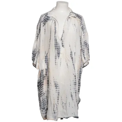 Blus (Vit, Svart, Flerfärgad) från Serenity by Indiska Viskos