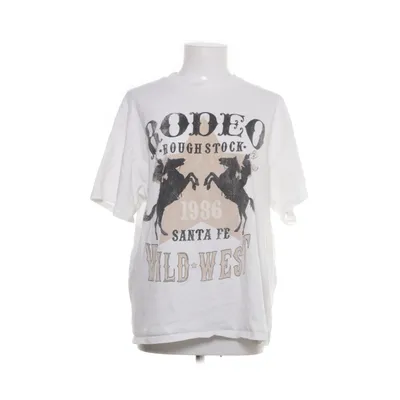 T-shirt (Vit, Flerfärgad) från Divided by H&M Bomull