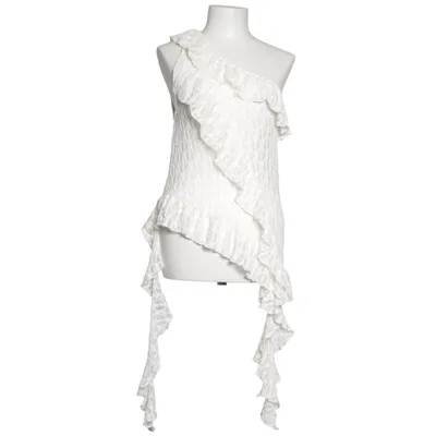 Topp (Vit) från Zara Elastan, Polyester