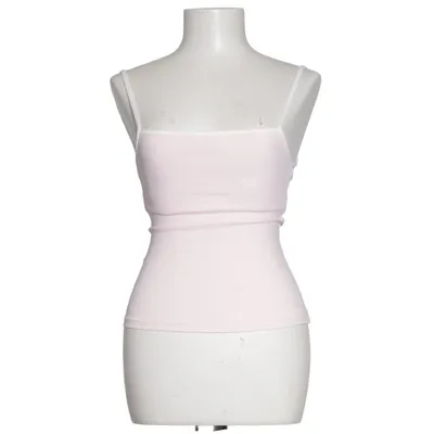 Tank Top (Pink, White) from Exercere Elastane, Polyamide