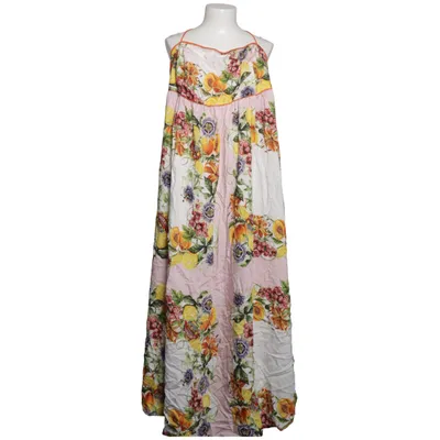 Kleid (Weiß, Mehrfarbig) von H&M Baumwolle, Polyamid, Viskose