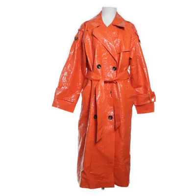 Trenchcoat (Orange) från ASOS Bomull, Polyester, Polyuretan