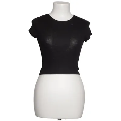 T-shirt (Svart) från Divided by H&M Bomull, Elastan