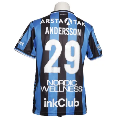 Fotbollströja (Andersson, Sirius vs Elfsborg | 26-10-18) från Select Polyester