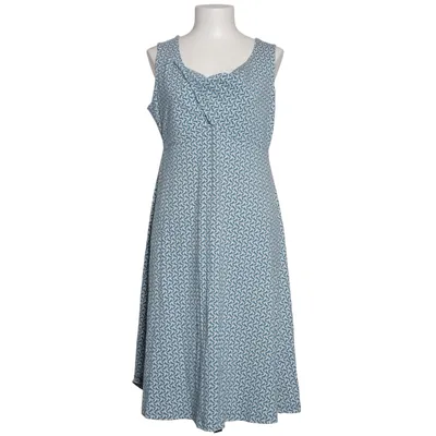 Dress (Blue, White) from Zilch Cotton, Elastane