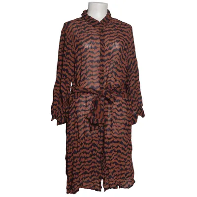 Shirt dress (Brown, Blue) from Part Two