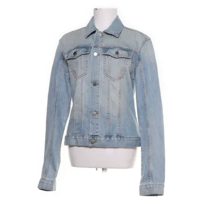 Denimjakke (Blå) fra BLK DNM Bomuld, Elastan