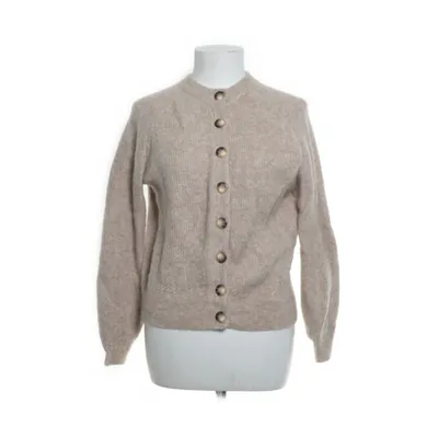 Kofta (Brun) från La Maille Sézane Alpackaull, Elastan, Polyamid, Polyester