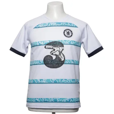 Football jersey (White, Turquoise, Blue) from Chelsea Football Club Polyester