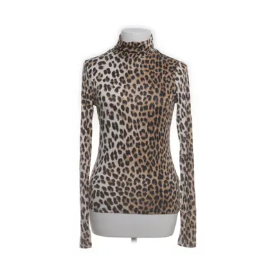 Pul à col roulé (Beige, Multicolore) de H&M Élasthane, Viscose