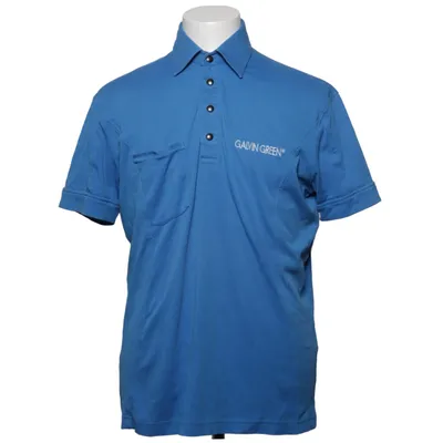 Poloshirt (Blauw) van Galvin Green Katoen, Polyester