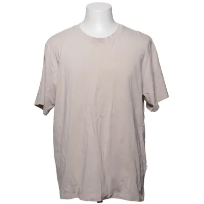T-shirt (Beige) fra Selected Homme Økologisk bomuld