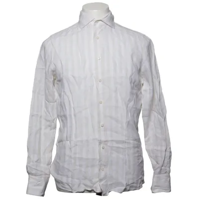 Skjorta (Beige, Vit) från Suitsupply Linne