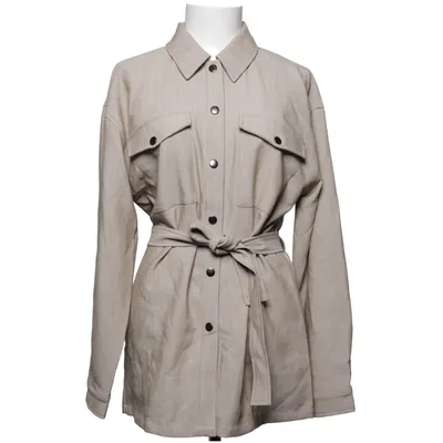 Överskjorta (Beige) från YAS Elastan, Polyester, Viskos