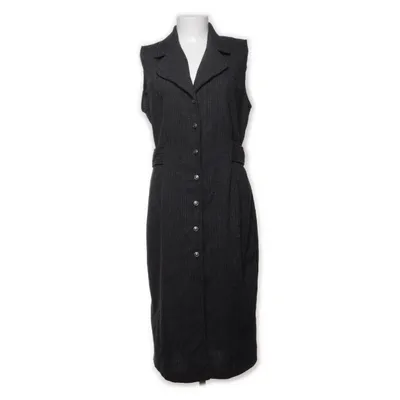 Skjortklänning (Grå) från Equipe Polyester, Ull