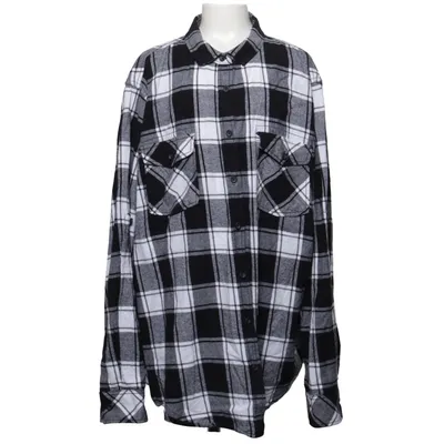 Flannel shirt (Black, White) from Brandit Cotton