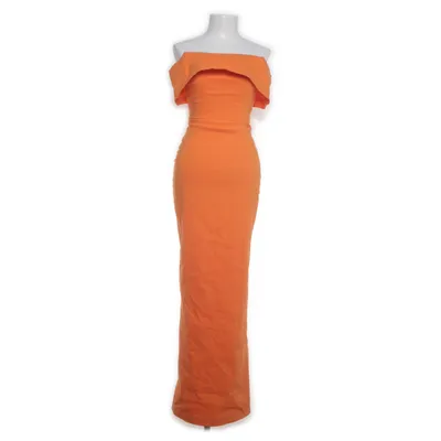 Långklänning (Orange) från Vesper Elastan, Nylon, Viskos
