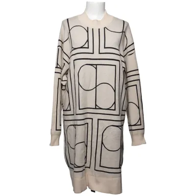 Kleid (Beige, Schwarz) von Soaked Polyamid, Polyester, Viskose