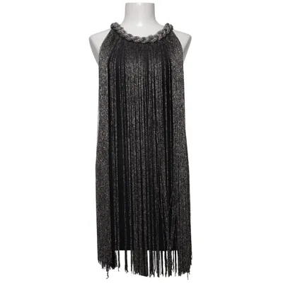 Dress (Black, Silver) from Realty Polyester
