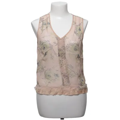 Top (Beige, Multicolored) from Rützou Cotton, Viscose