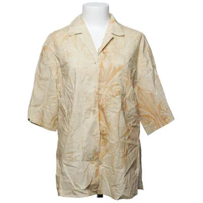 Short sleeve shirt (Beige) from H&M Studio Cotton, Viscose