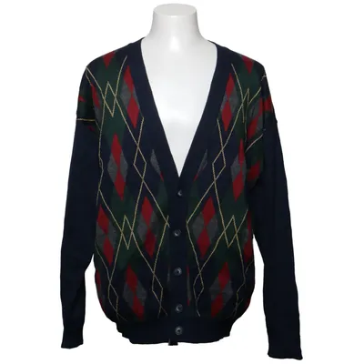 Cardigan (Bleu, Multicolore) de Joy Boy Acrylique, Coton