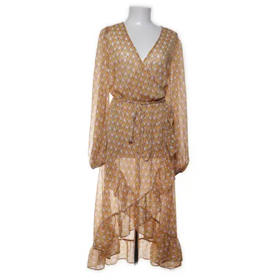 Wikkeljurk (Geel, Wit, Bruin) van Harper & Yve Polyester, Viscose