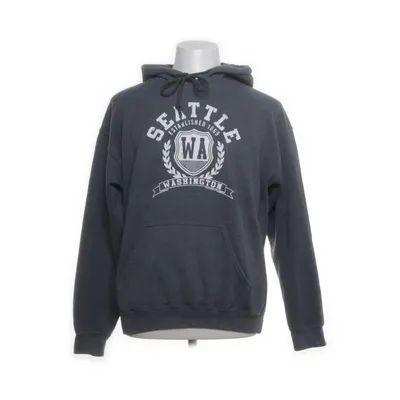 Hoodie (Blue, White) from Gildan Polyester, Cotton