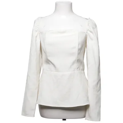 Blus (Vit) från H&M Modern Classic Polyester, Viskos