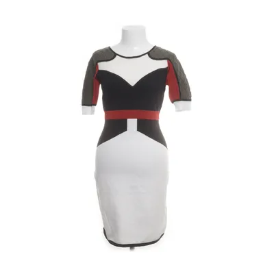 Klänning (Svart, Flerfärgad) från Karen Millen Bomull, Elastan, Nylon, Silke, Viskos