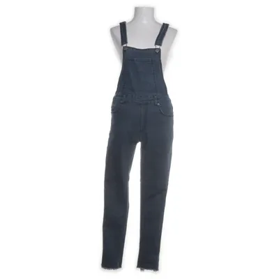 Dungarees (Blue) from Liquor N Poker Cotton, Elastane