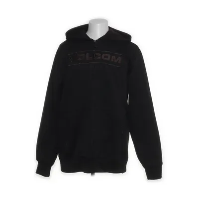 Hættetrøje (Sort) fra Volcom Polyester, Kunstpels
